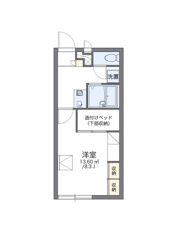 レオパレスプトゥラの間取り画像