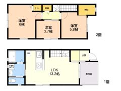 Forest Residenceの間取り画像