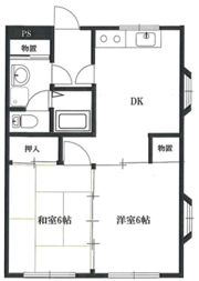 ジュネス喜多見の間取り画像