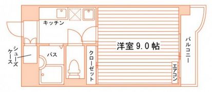 サニークレスト清水の間取り画像
