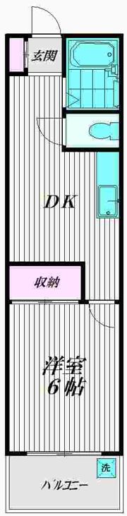 金子ビルの間取り画像