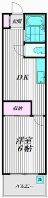 金子ビルの間取り画像