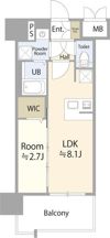 エスリード葵 広小路通の間取り画像