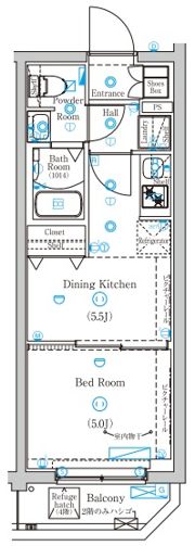 Mind Higashijujoの間取り画像