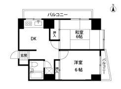 ハイホームズ七瀬の間取り画像