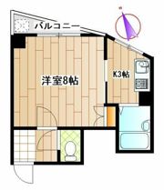 ウィングエステート二子の間取り画像