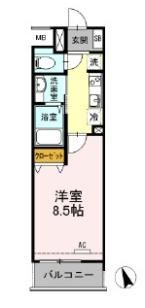 PLUM VILLAGEの間取り画像