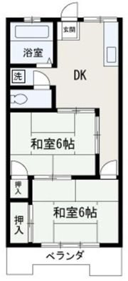 宮原マンションの間取り画像