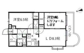 ガーデンパレス関町の間取り画像