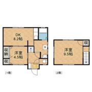 船越6丁目借家 奥の間取り画像