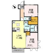 シエロ Ⅰの間取り画像