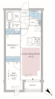 アーバネックス文京小石川の間取り画像