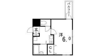 クラウンハウスの間取り画像