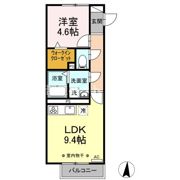 エスポワール・Tの間取り画像