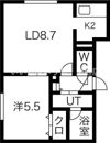 Southern Lightsの間取り画像