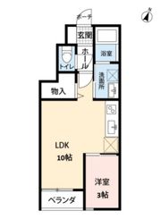 エスリーA棟の間取り画像