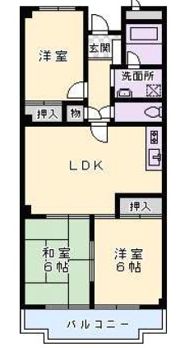 フローレンス緑地の間取り画像