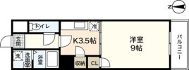 クロスデータビル 73の間取り画像
