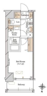 ブランシエスタ両国の間取り画像