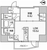 エスタート入谷Ⅰの間取り画像