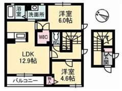 ル・シェモア Ⅰの間取り画像