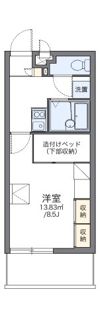 レオパレス仲西S＆Aiの間取り画像