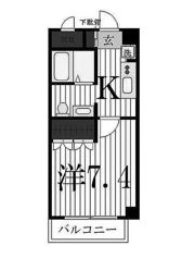 プランドールレジオンの間取り画像