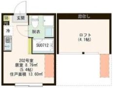 ハーモニーテラス浮間Ⅳの間取り画像