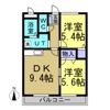 ボヌール東水代の間取り画像