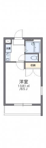 レオパレス昭和の間取り画像