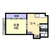 本浦コーポ福島の間取り画像