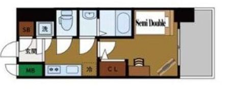 エスリード新大阪ヴェルデの間取り画像