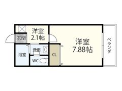 プロスパーヒロの間取り画像