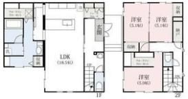 江木町H貸住宅の間取り画像