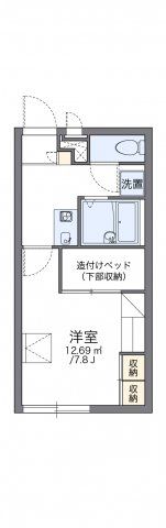 レオパレスジューンウィルの間取り画像