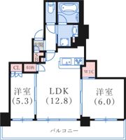 ベイシティタワーズ神戸WESTの間取り画像