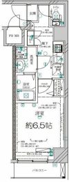ディアレイシャス横浜サウスパレスの間取り画像