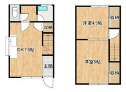 Awesome TAGATAの間取り画像