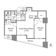 nido蔵前Avenueの間取り画像