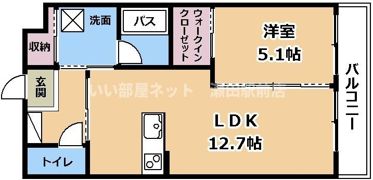 アリエーテ草津の間取り画像