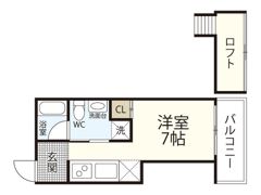 INES bldg.の間取り画像