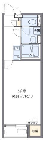 クレイノグランルーチェⅡの間取り画像