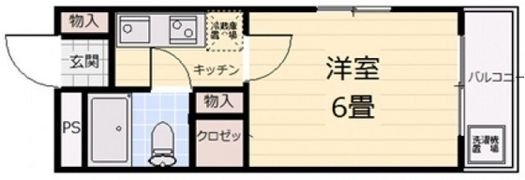 ブランズ弐番館の間取り画像
