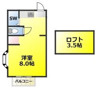 シャトーヤジ3の間取り画像