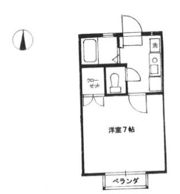 メゾンマルスの間取り画像