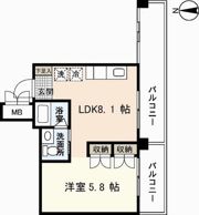 ヒルヴィスタ三滝の間取り画像