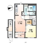 旭区森小路2丁目アパート新築工事の間取り画像