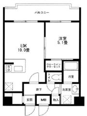 COMODO川崎の間取り画像