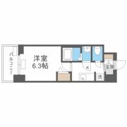 プレサンス大手前ピリオドの間取り画像