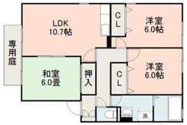 グランメール A棟の間取り画像